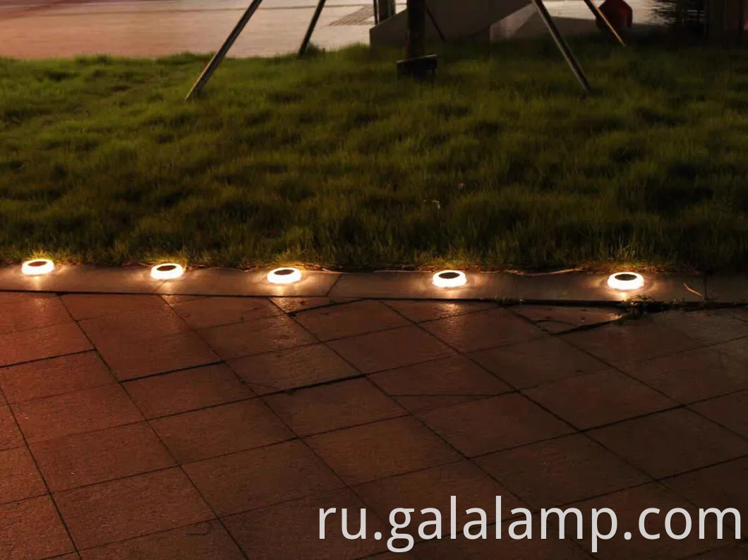 Экологически чистые светодиодные солнечные садовые огни для наружных помещений